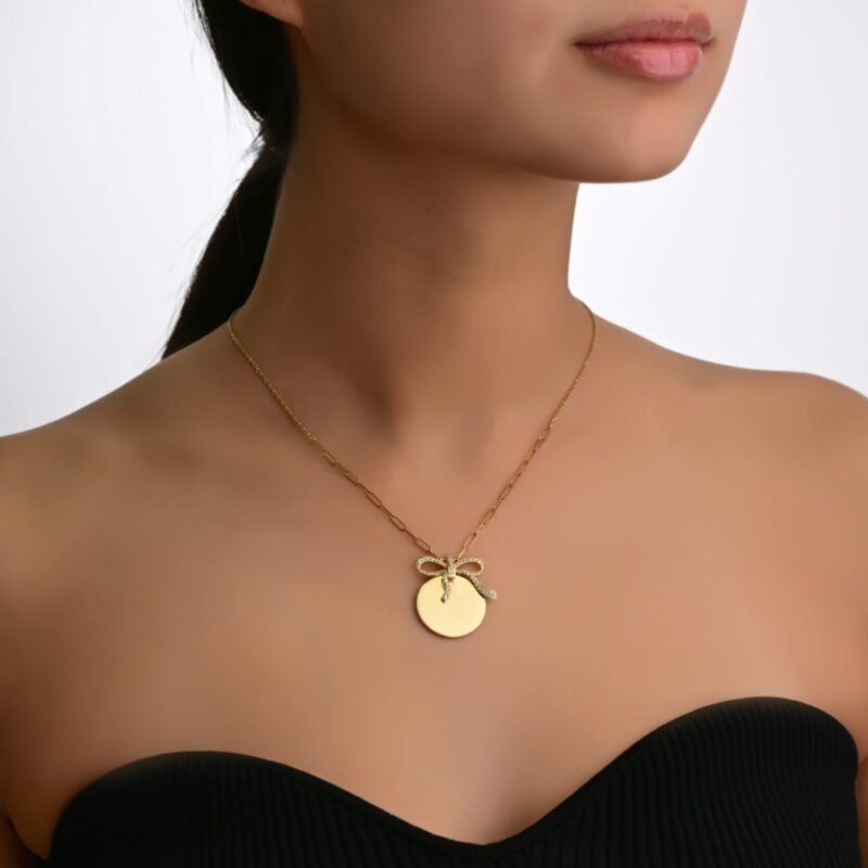 Ruban Collection Diamond Necklace - Image 2