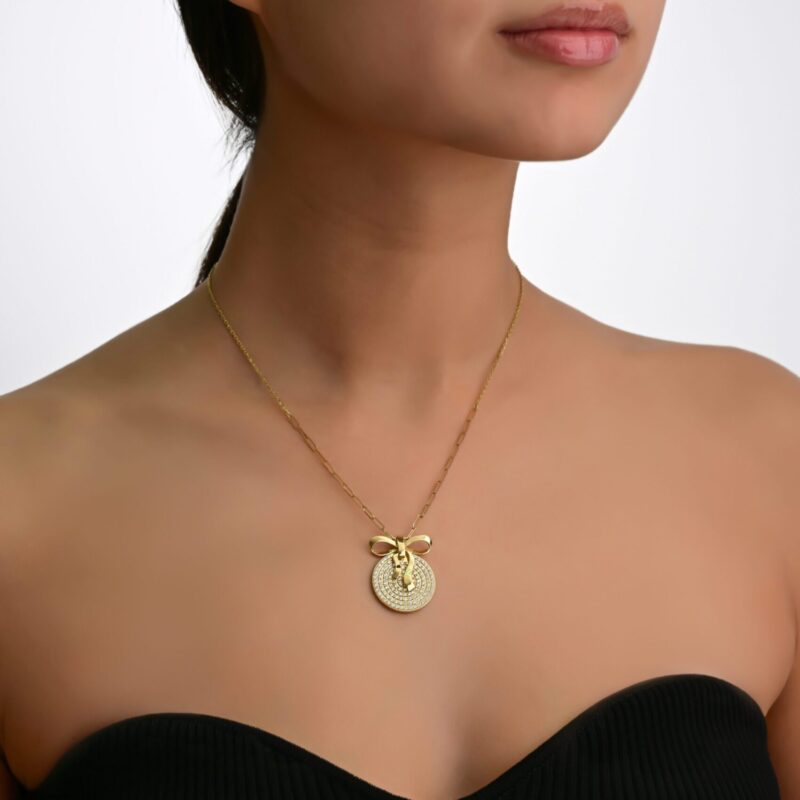 Ruban Collection Diamond Necklace - Image 2