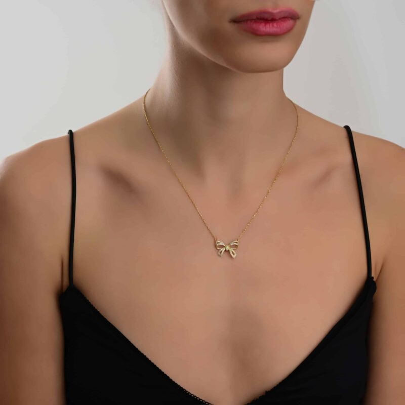 Ruban Collection Diamond Necklace - Image 2