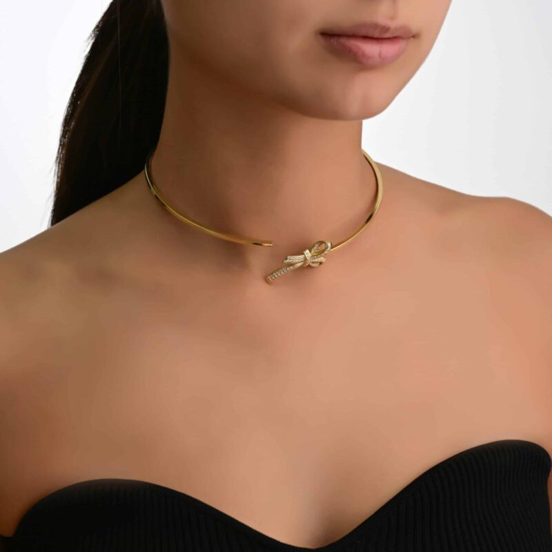 Ruban Collection Diamond Necklace - Image 2
