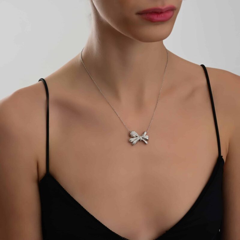 Ruban Collection Diamond Necklace - Image 2