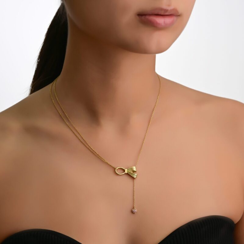 Ruban Collection Diamond Necklace - Image 2