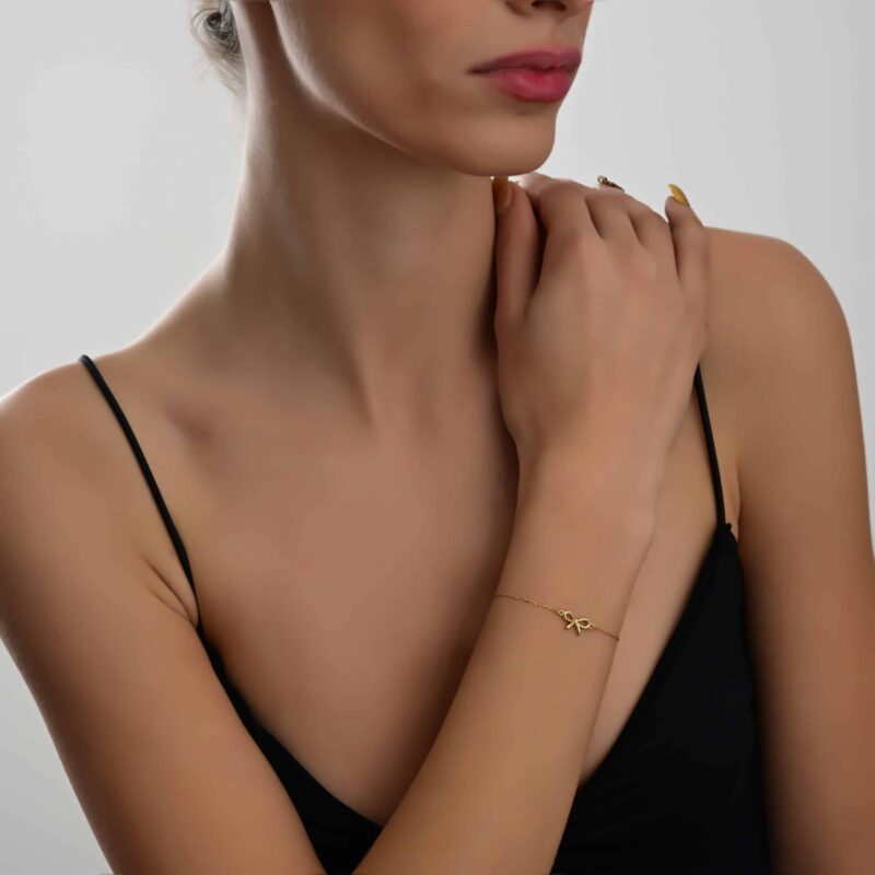 Ruban Kids Collection Gold Bracelet - Image 2