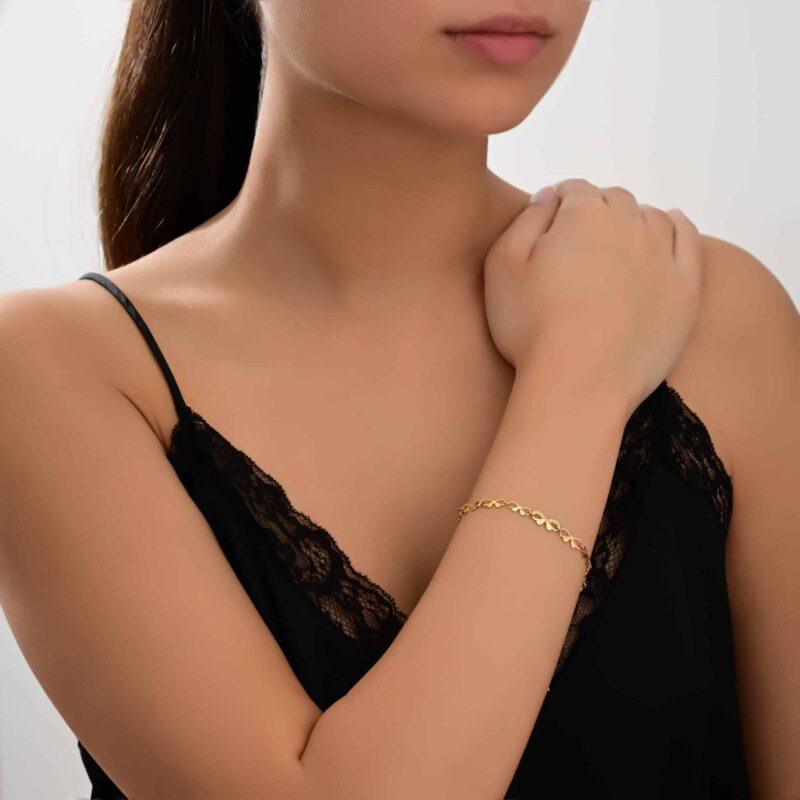 Ruban Collection Gold Bracelet - Image 2