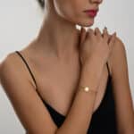 Ruban Collection Gold Bracelet - Image 2