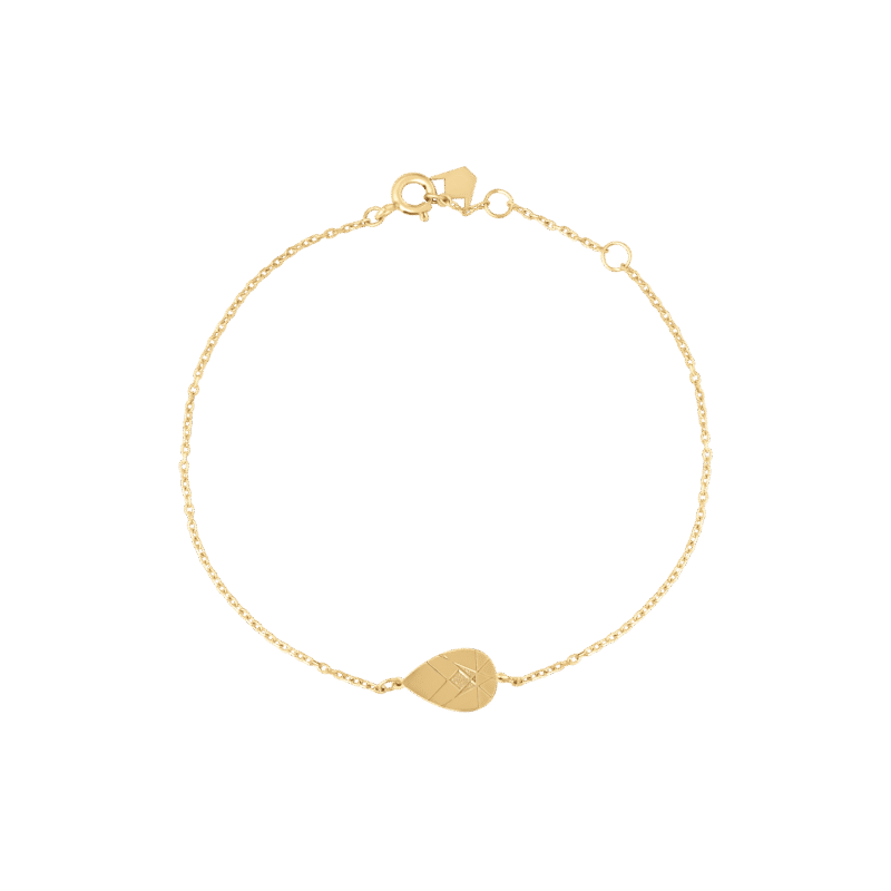Jewelry for teachers, Teacher gifts jewelry 18kt Yellow Gold Ruban