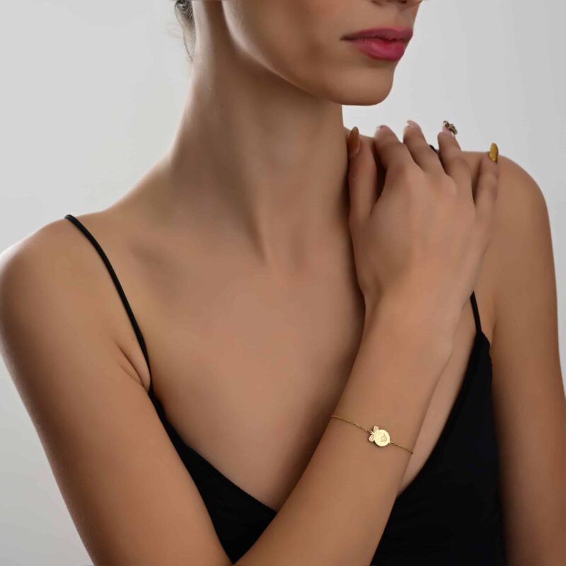 Ruban Collection Gold Bracelet - Image 2