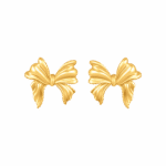 Ruban Collection Gold Earrings