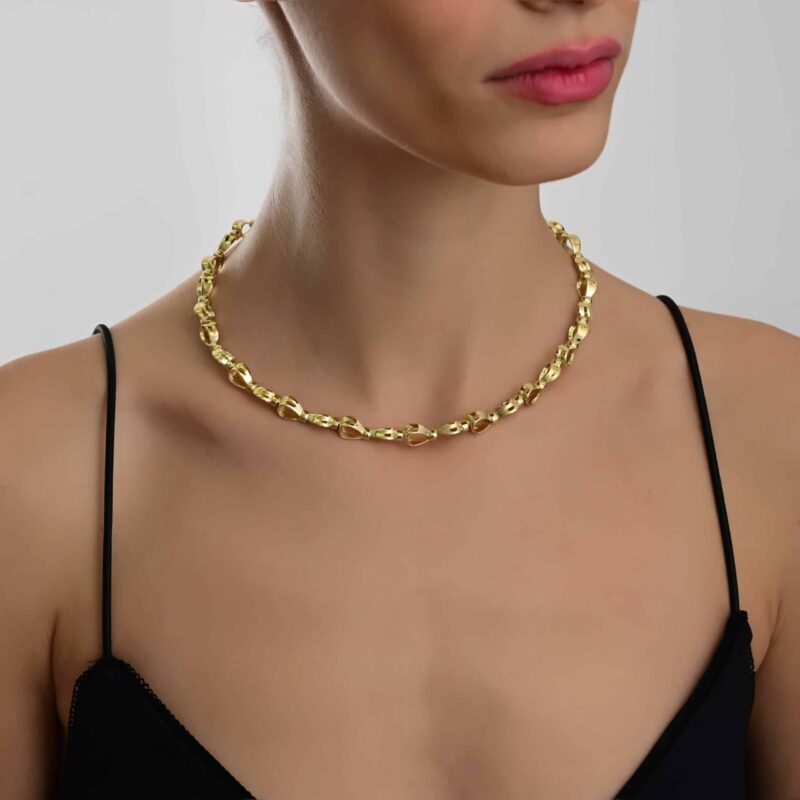 Ruban Collection Gold Necklace - Image 2