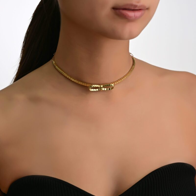 Ruban Collection Gold Necklace - Image 2