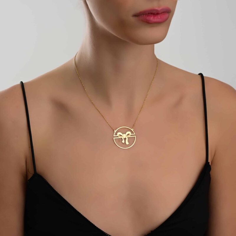 Ruban Collection Gold Necklace - Image 2
