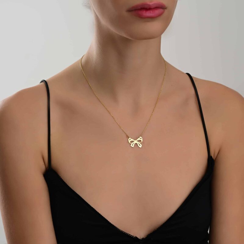 Ruban Collection Gold Necklace - Image 2