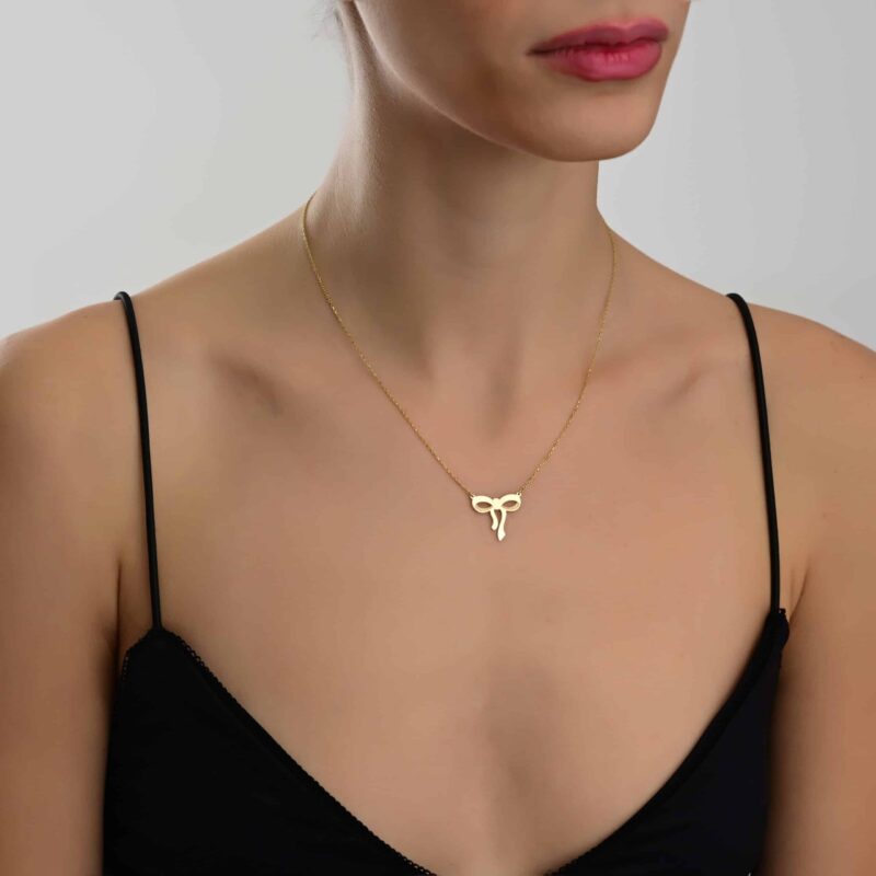 Ruban Collection Gold Necklace - Image 2
