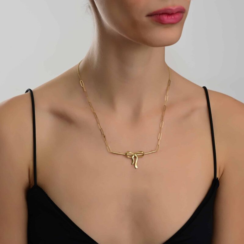 Ruban Collection Gold Necklace - Image 2