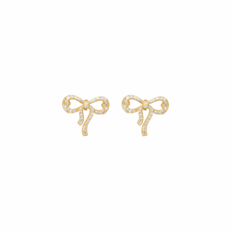 Mon Amour Ruban Diamond Earrings - Image 3
