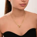 Mon Amour Ruban Diamond Necklace - Image 2