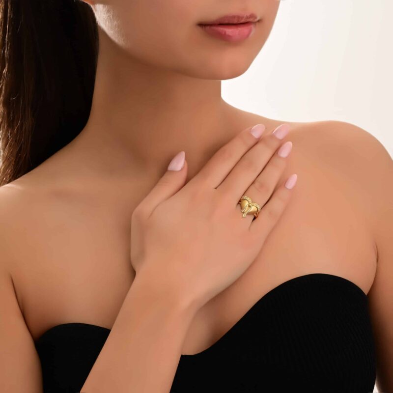 Mon Amour Ruban Diamond Ring - Image 2