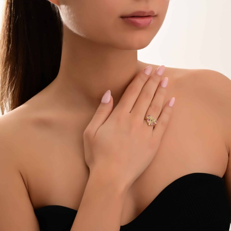 Mon Amour Ruban Diamond Ring - Image 2