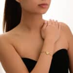 Mon Amour Ruban Gold Bracelet - Image 2