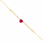Mon Amour Ruban Gold Bracelet
