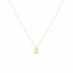 Tennis Racquet Gold Necklace