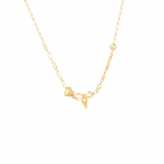 Mon Amour Ruban Gold Necklace