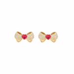 Mon Amour Ruban Diamond Earrings