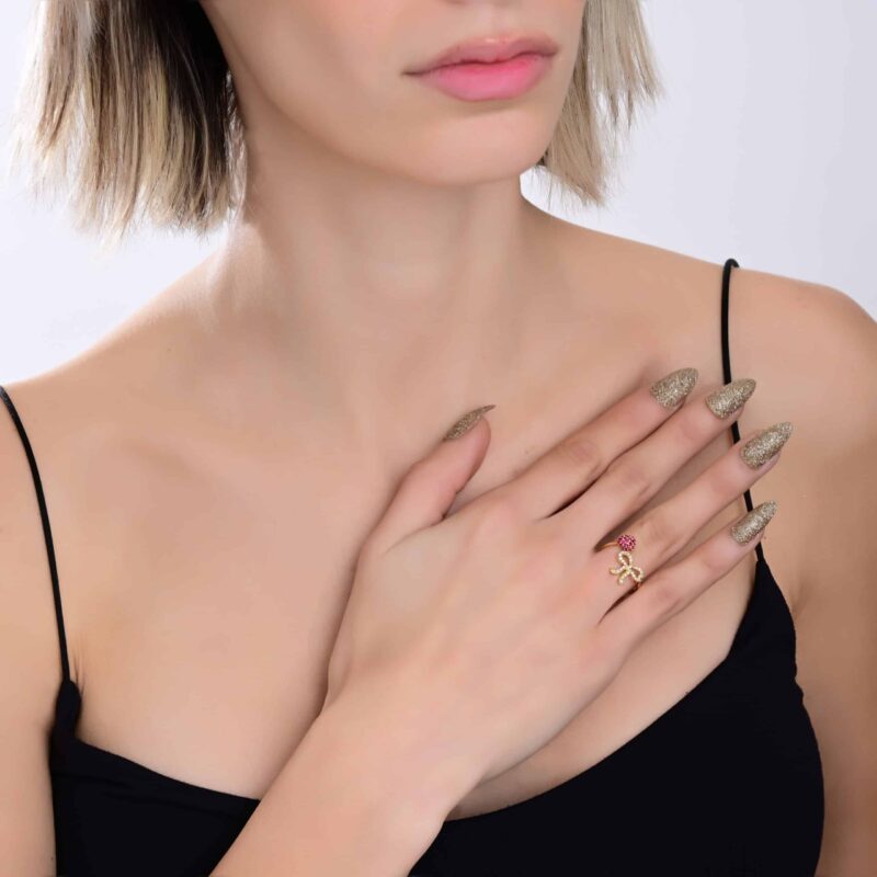Mon Amour Ruban Diamond Ring - Image 2