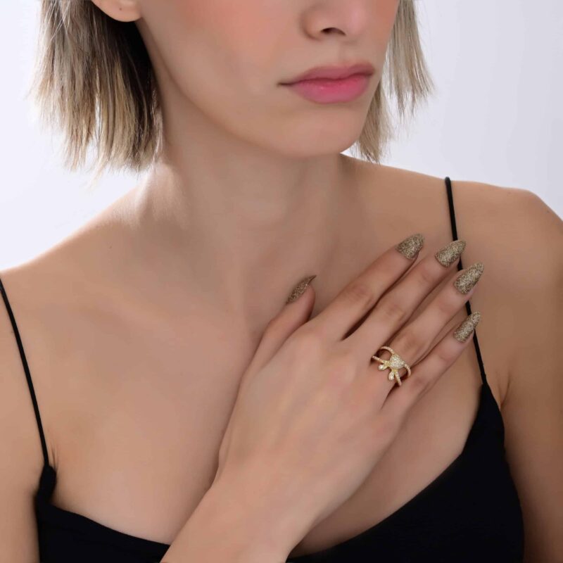 Mon Amour Ruban Diamond Ring - Image 2