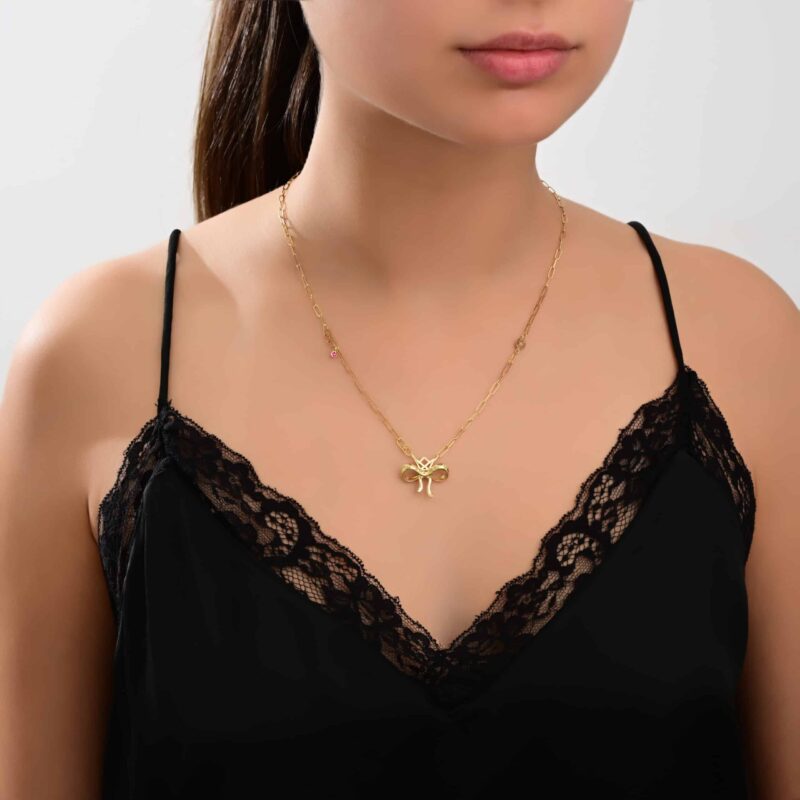 Ruban Collection Gold Necklace - Image 2