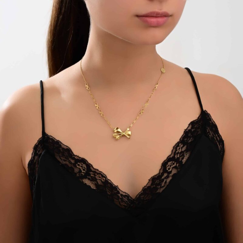 Ruban Collection Gold Necklace - Image 2