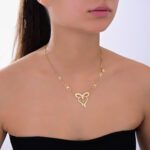 Mon Amour Ruban Gold Necklace - Image 2