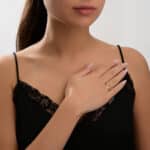 Mon Amour Ruban Gold Ring - Image 2