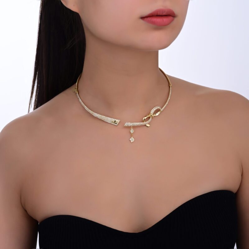oummi x ruban diamond  necklace - Image 2