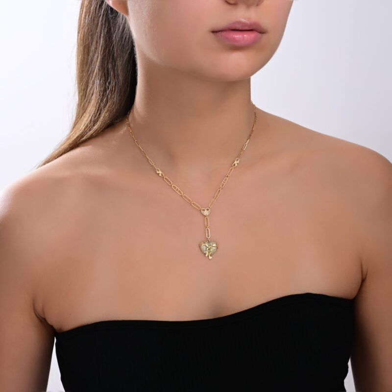 Mon Amour Ruban Diamond Necklace - Image 2