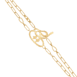 oummi x ruban gold bracelet