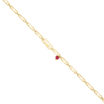 Mon Amour Ruban Gold Bracelet