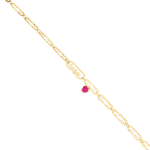 Mon Amour Ruban Gold Bracelet